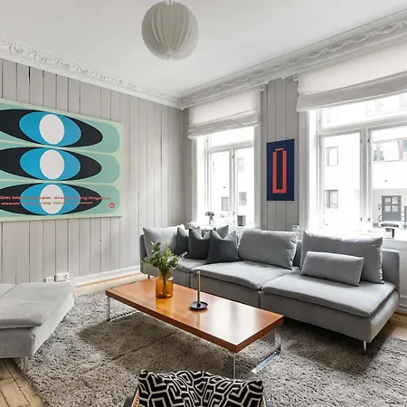 Apartment Dinbnb Comfortable 2-bed Urban Escape With Apple Tv & Cozy Features Oslo